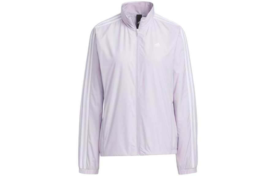 Adidas Adidas Jackets Women's Light Gray Stand Collar Moderate Other