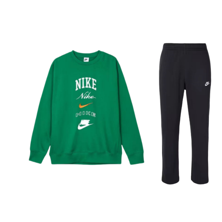 Nike Nike Casual Sportswear Unisex Crew Neck Thickened And Fleece Lined