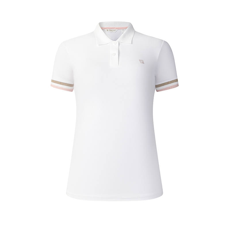 FILA Golf Polo Shirt Women's Jade White