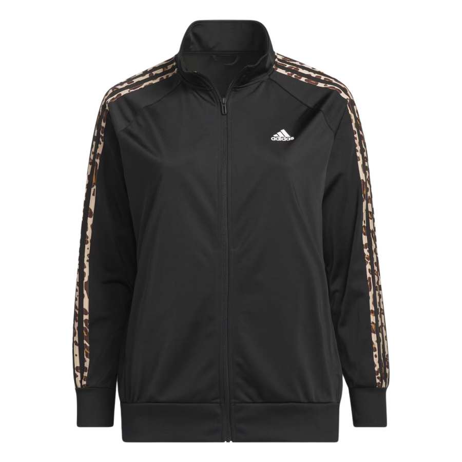 Adidas Adidas Essential Retro Sports Stand Collar Jackets Women's Black