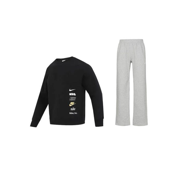 Nike Nike Casual Sportswear Men's Crew Neck Thickened And Fleece Lined