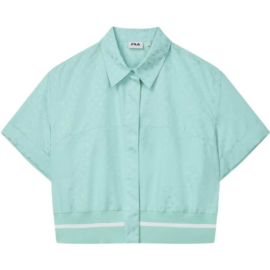 FILA Jackets Women's Uniform Blue Lapel Moderate Other