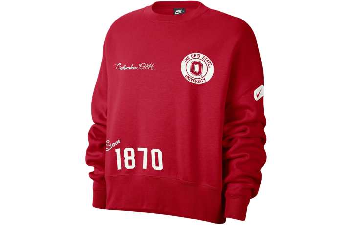 Nike Nike Ohio State Sweatshirt Women's University Red