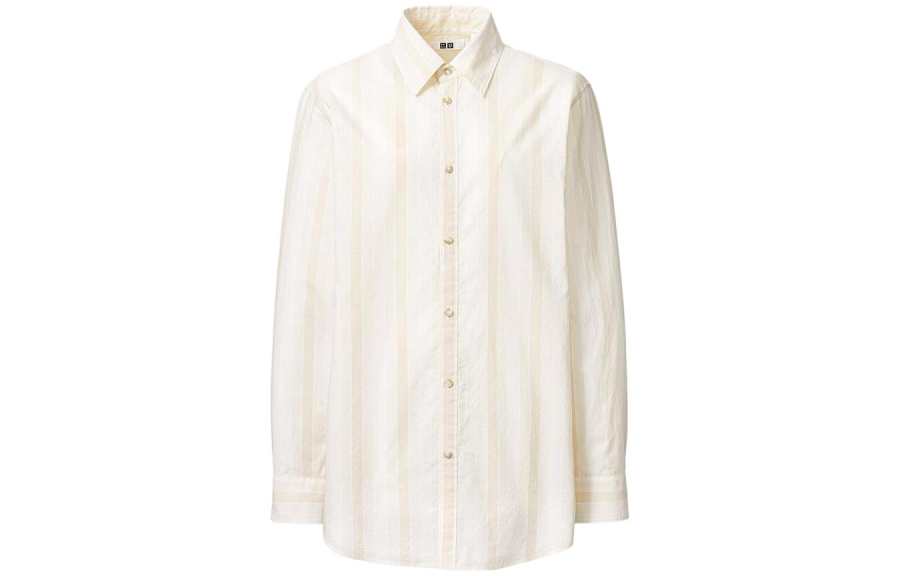 UNIQLO SS24 Shirt Women's Light Beige