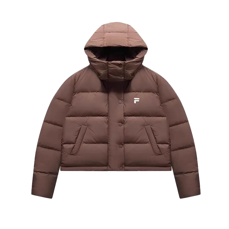 FILA FUSION FOB Down Jacket Women's Dark Earth Umber