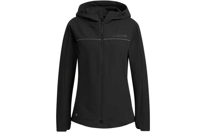 Adidas Adidas Jackets Women's Black Hooded Moderate Other