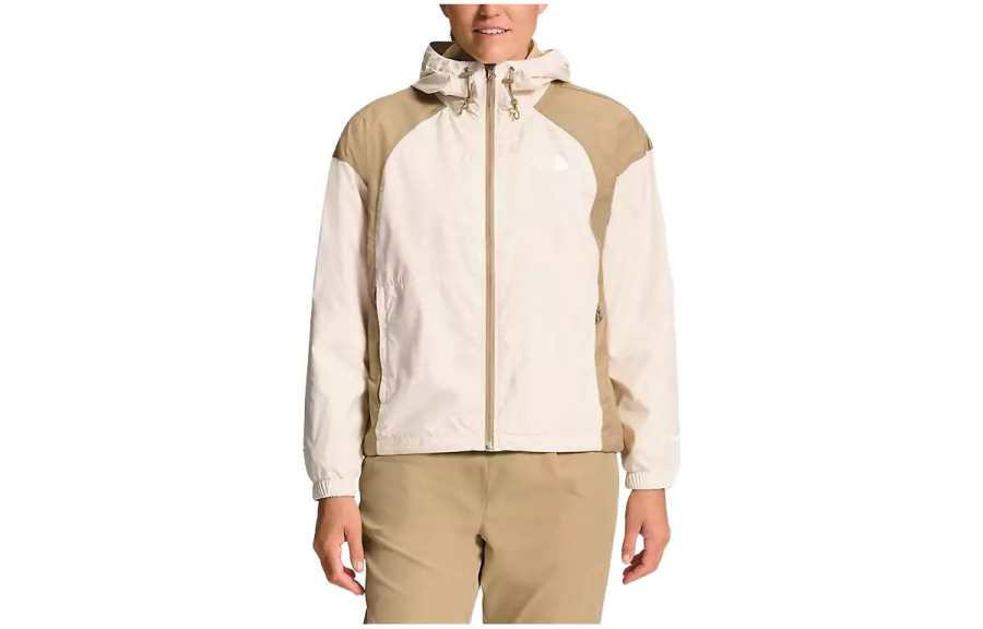 THE NORTH FACE Jackets Women's Light Khaki Hooded Moderate Other