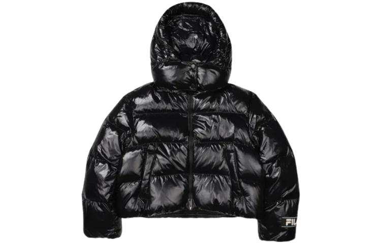 FILA Down Jackets Women's Black Hooded Lightweight Other