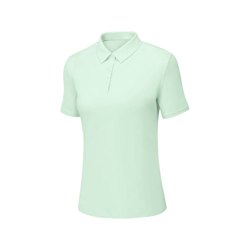 Skechers SS25 Polo Shirt Women's Light Aqua Green