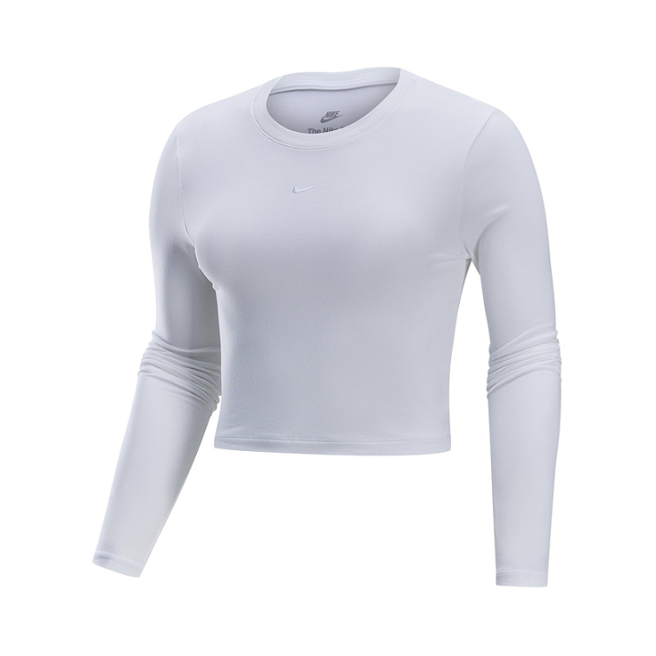 Nike Nike T Shirts Women's White Crew Neck Moderate