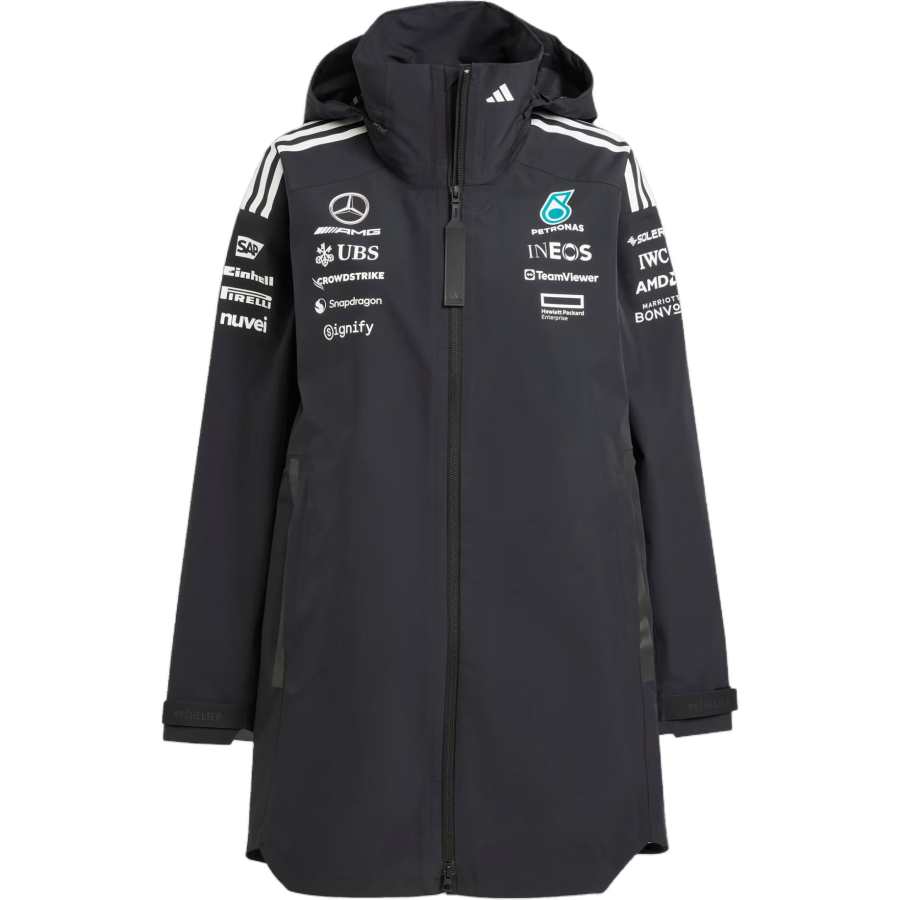 Adidas Adidas x MERCEDES AMG PETRONAS F1 TEAMMYSHELTER Jackets & Coats Women's Black/White