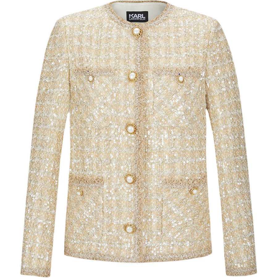 KARL LAGERFELD / Karl Lagerfeld Jeans Jackets & Coats Women's Gold