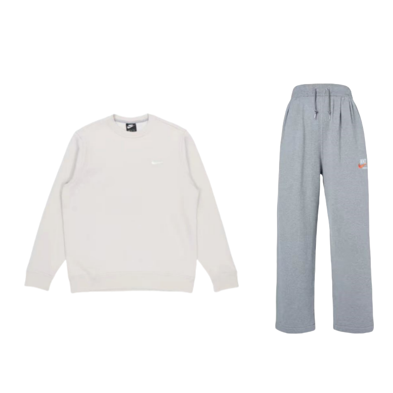 Nike Nike Casual Sportswear Unisex Crew Neck Thickened And Fleece Lined