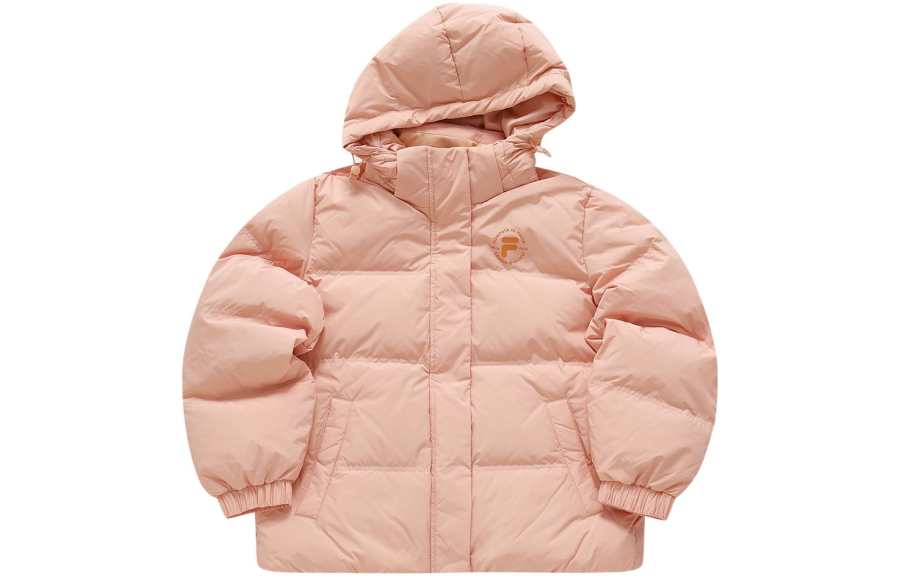 FILA FUSION UNIFORM Down Jacket Women's Enchanting Orange