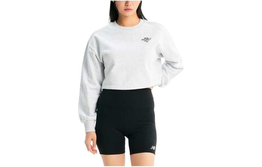 New Balance New Balance Sweatshirt Women's Light Grey
