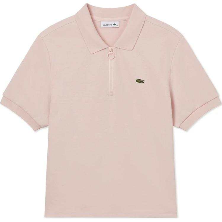 LACOSTE SS25 Polo Shirt Women's Light Pink