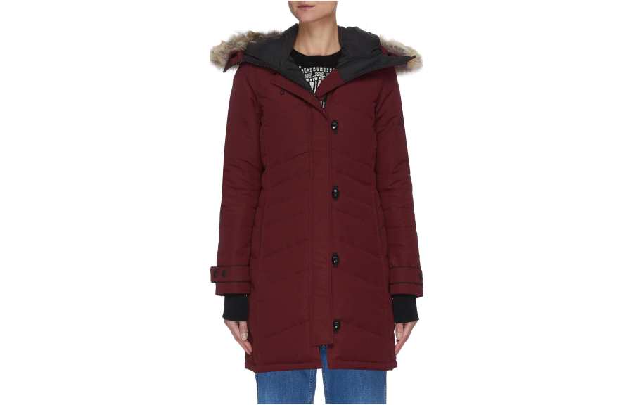 Canada Goose Canada Goose Shelburne Down Jacket Parka Coat Women's Red