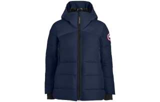 Canada Goose HyBridge Down Jackets Women's Ocean Cerulean Hooded Moderate Other