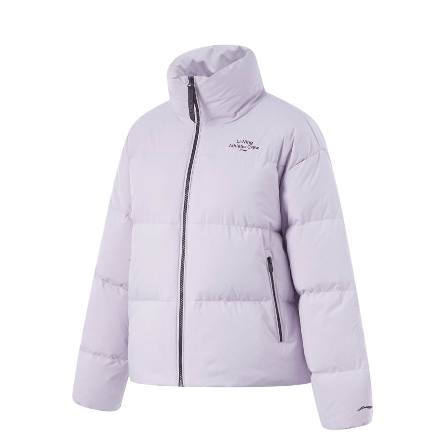 Li-Ning Li Ning Hot Pots Down Collection Down Jacket Women's Sea Salt Purple