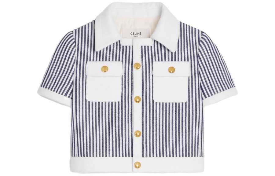 CELINE CELINE SS23 Jacket Women's Blue