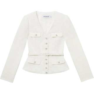 Self-portrait Self portrait Jackets & Coats Women's Ivory White