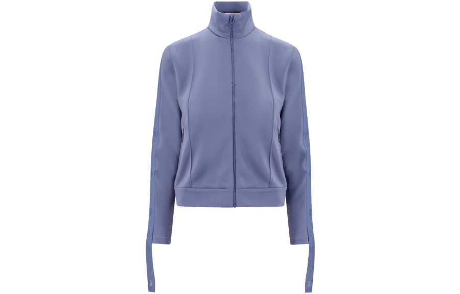 FENDI Jackets Women's Purple Stand Collar Moderate Other