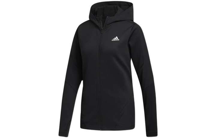 Adidas Adidas Jackets Women's Black Hooded Moderate Other