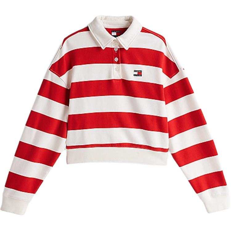 Tommy Hilfiger Polo Shirt Women's Red