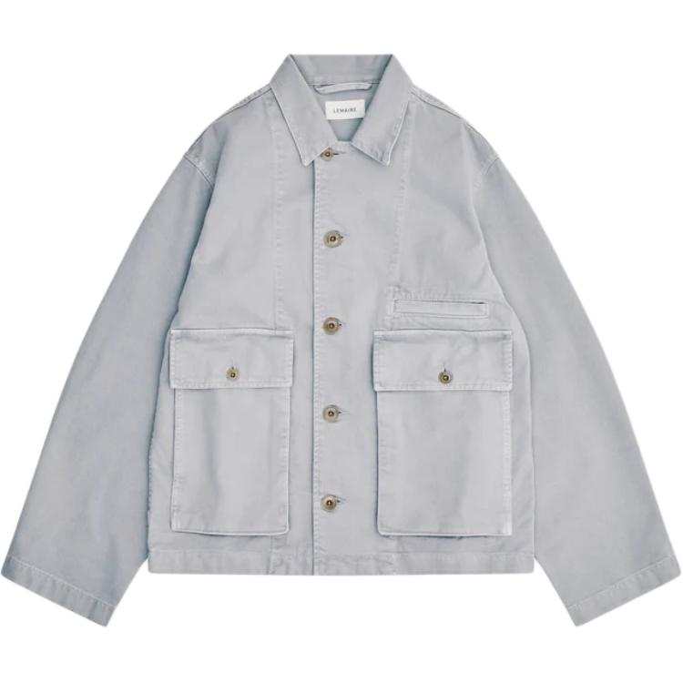 Lemaire Lemaire Boxy Jacket 'Snowy Blue Grey'