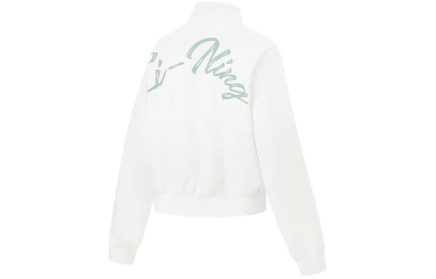 Li-Ning Li Ning Fitness Series Sweatshirt Women's Standard White