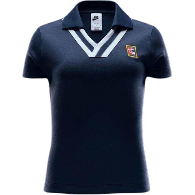 Nike Nike X Yoon Women's Short Sleeve Polo Armory Navy/White