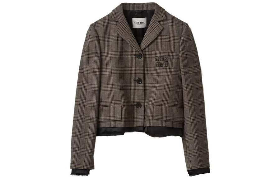 MIU MIU Jacket Women's Bark Brown