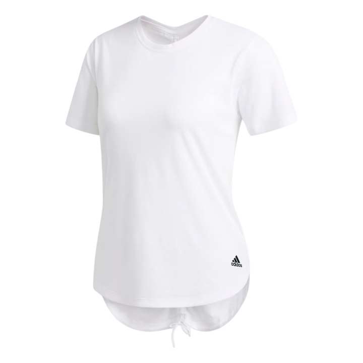Adidas Adidas T Shirts Women's White Crew Neck Moderate