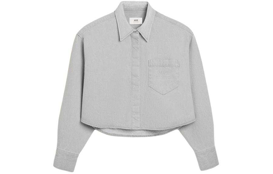 AMIPARIS SS24 Shirt Women's Gray