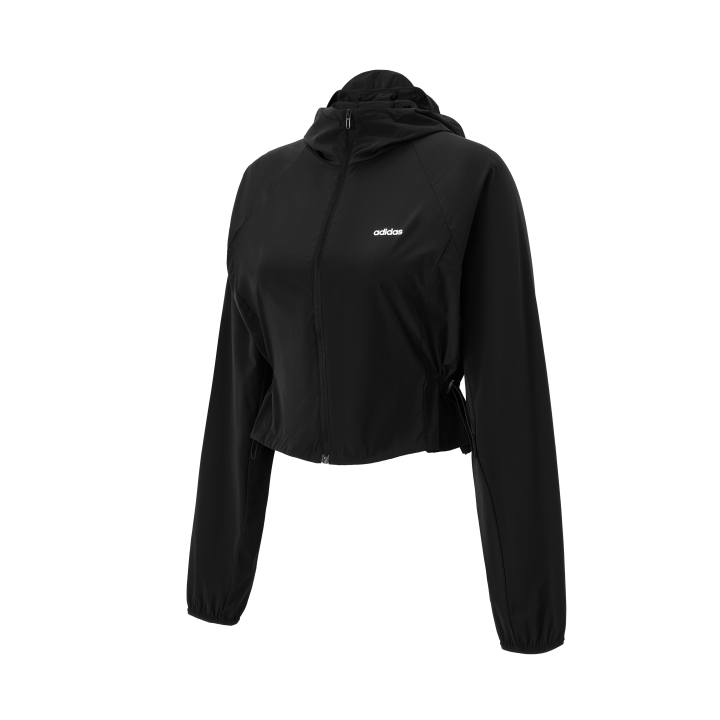 Adidas Adidas Jackets Women's Black Hooded Moderate Other