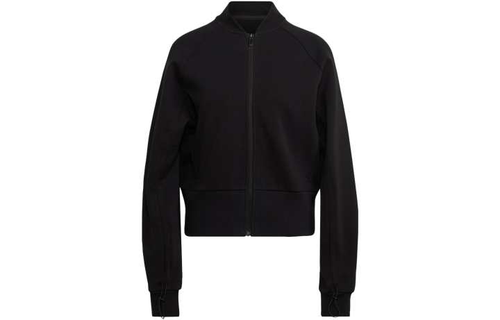 Adidas Adidas ALLOVER PRINT Jackets Women's Black V Neck Moderate Other