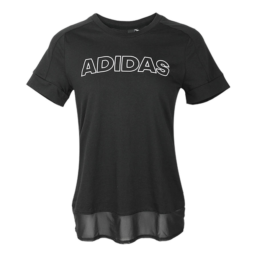 Adidas Adidas T Shirts Women's Black Crew Neck Moderate Other