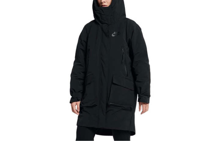 Nike Nike Down Jackets Women's Black Hooded Moderate Other