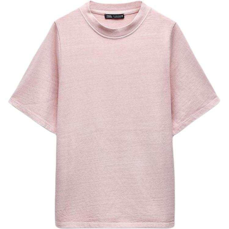 ZARA T Shirts Women's Crew Neck Moderate