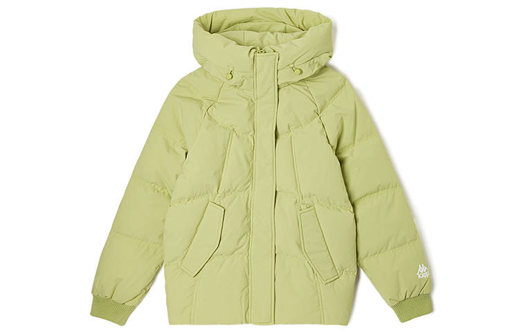Kappa Down Jackets Women's Hooded Moderate Puffer Jacket