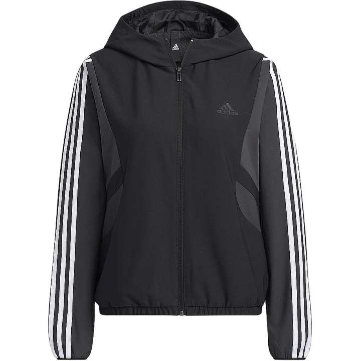 Adidas Adidas Jackets Women's Black Hooded Moderate Other