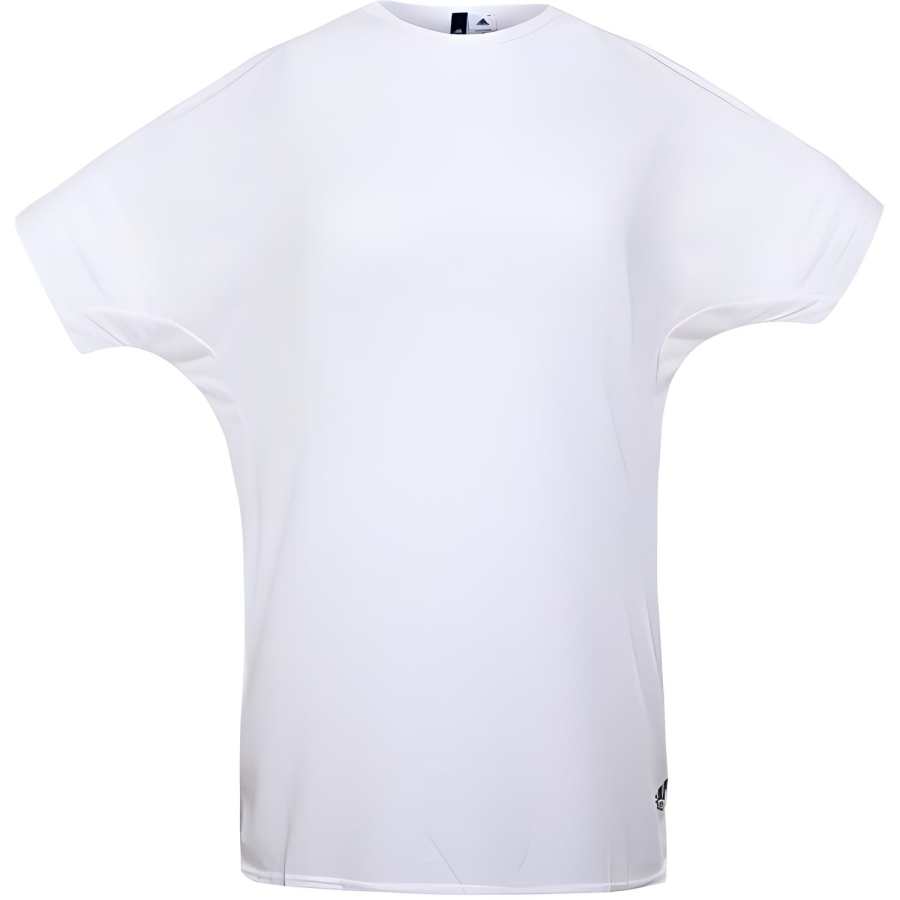 Adidas Adidas T Shirts Women's White Crew Neck Moderate
