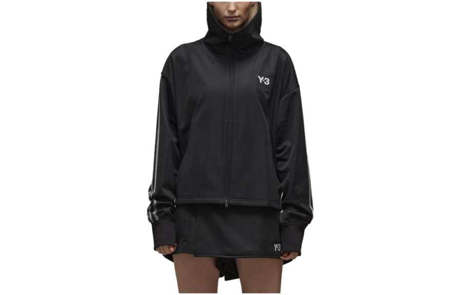 Y-3 Adidas Women's Y 3 Firebird Track Top Black/Cream White
