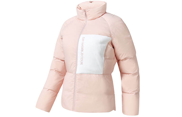 FILA Athletics Down Jackets Women's Butterfly Pink Stand Collar Moderate Other