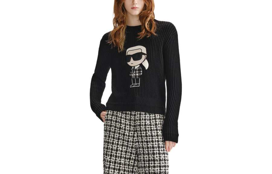 KARL LAGERFELD / Karl Lagerfeld Jeans Knitwear Women's Black