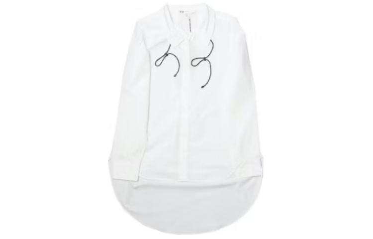 Adidas Adidas Y 3 Women's Tie Cord Shirt White/Black