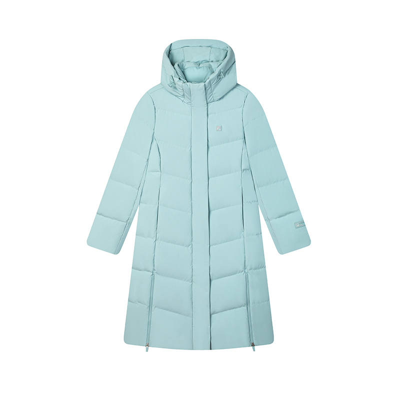 FILA WHITE Down Jacket Women's Hui Blue