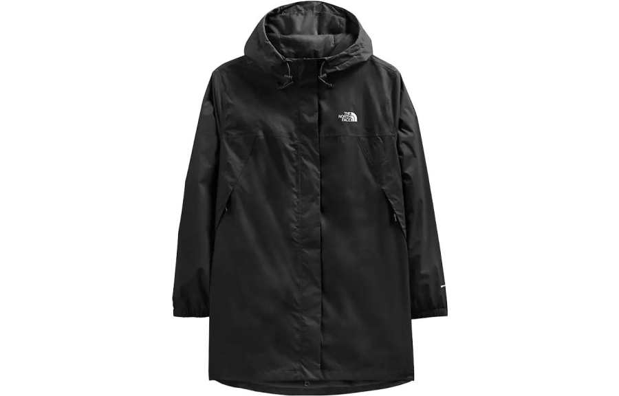 THE NORTH FACE Antora Jackets Women's Black Hooded Moderate Workwear