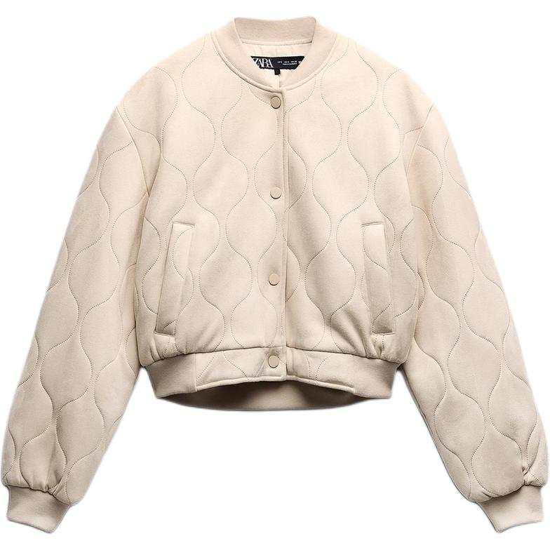 ZARA Jackets & Coats Women's White