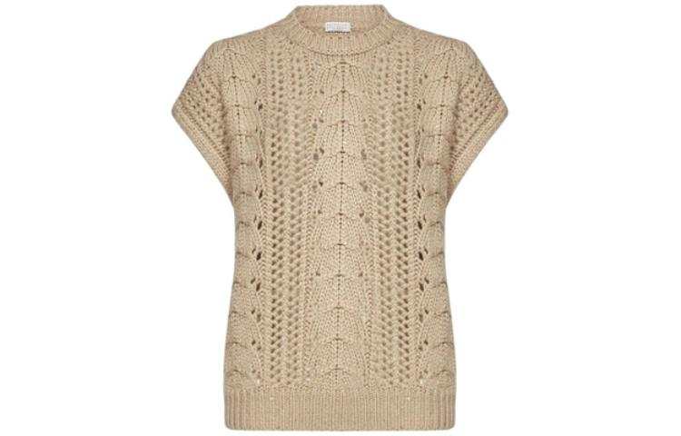 Brunello Cucinelli FW23 Knitwear Women's Beige